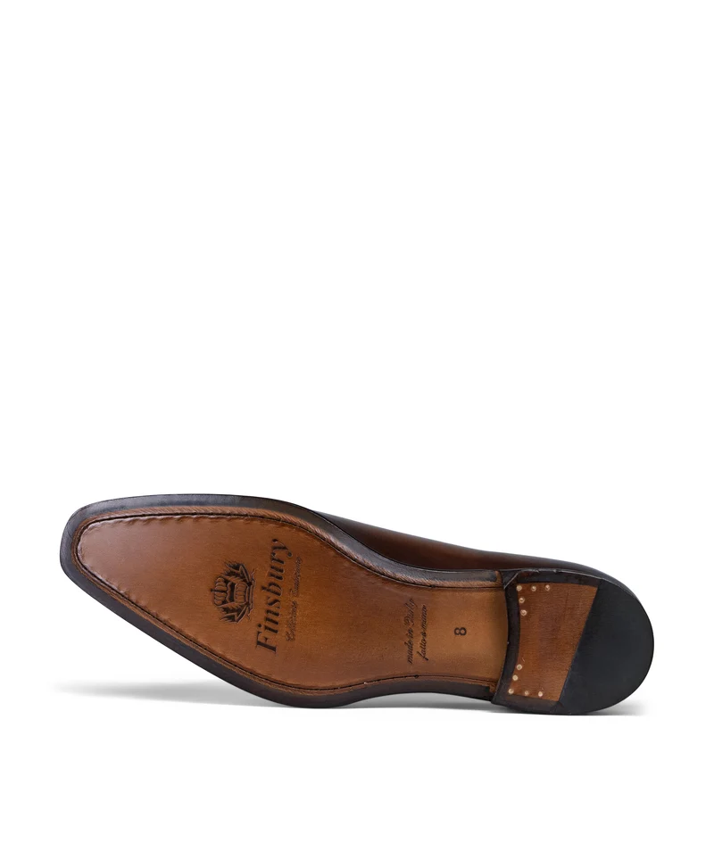 Richelieu ROMEO Marron Patiné