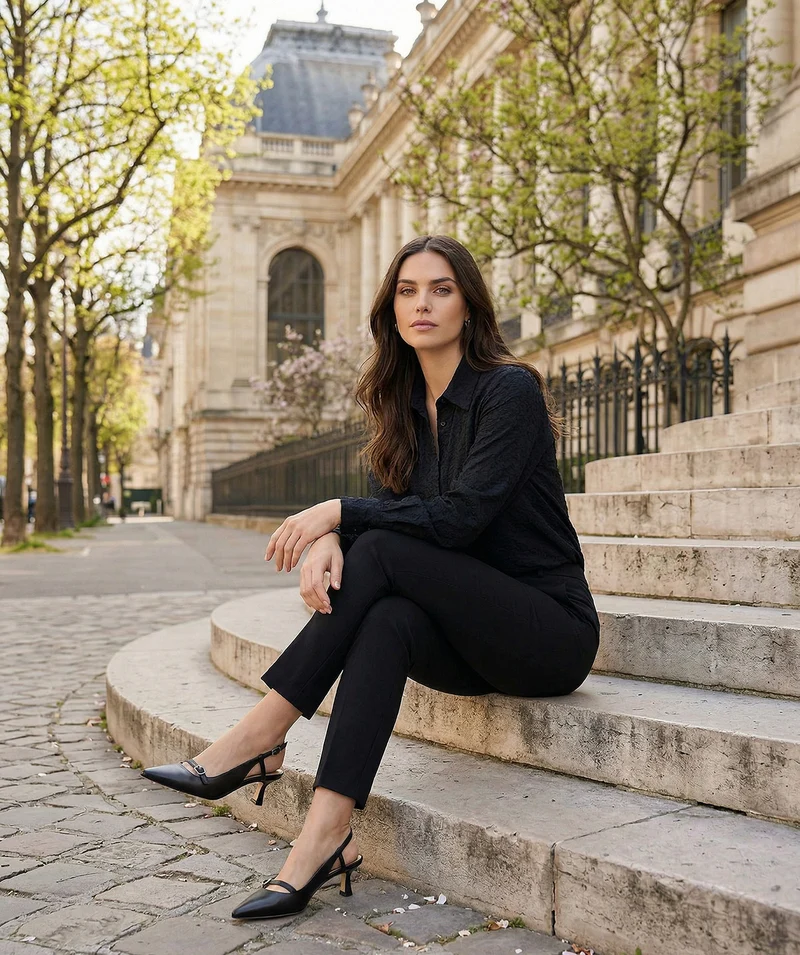 Escarpins PARIS LISA Noir