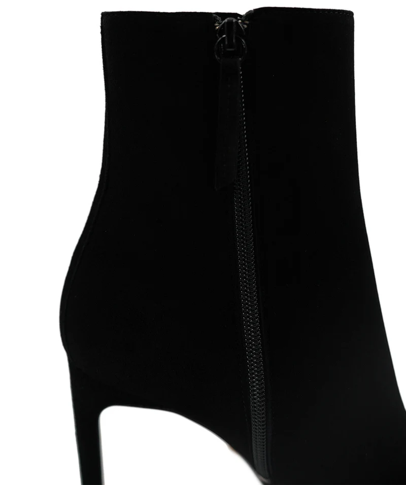 Bottines DAISYA Veau Velours Noir