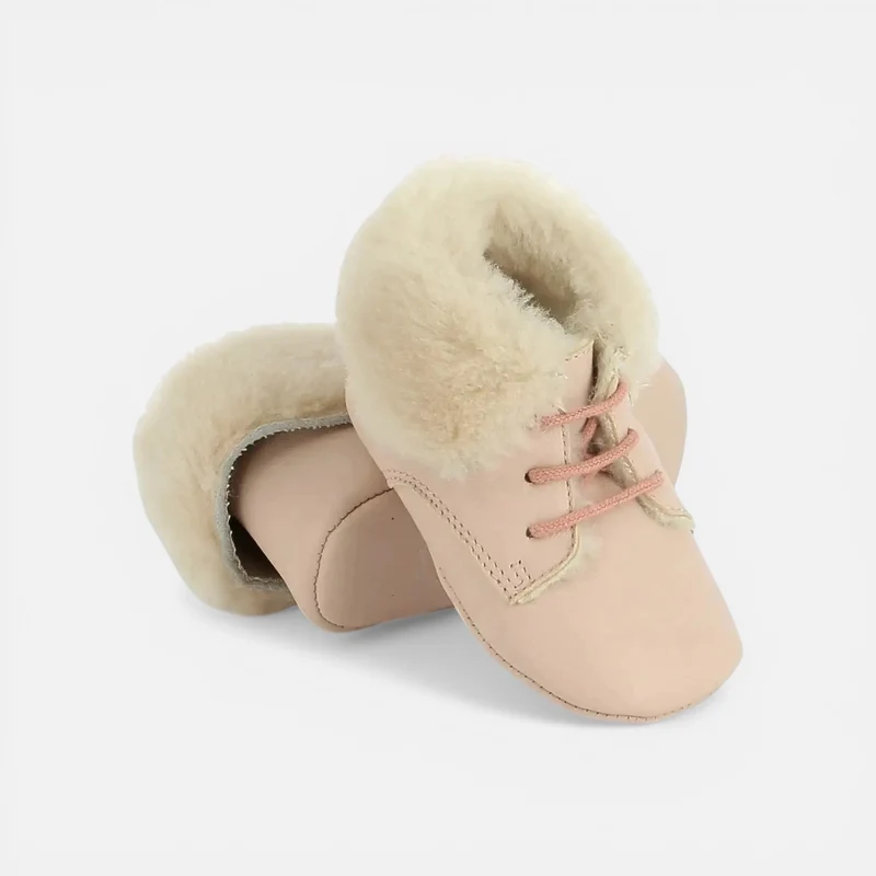 TC 15 FIRST FUR - CUIR LISSE - POUDRE