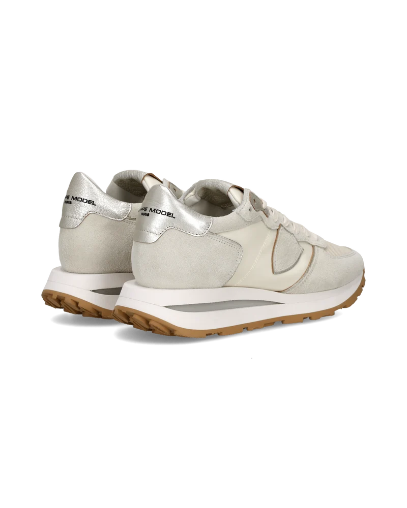 Sneakers Tropez Haute Women with metallic details, Butter