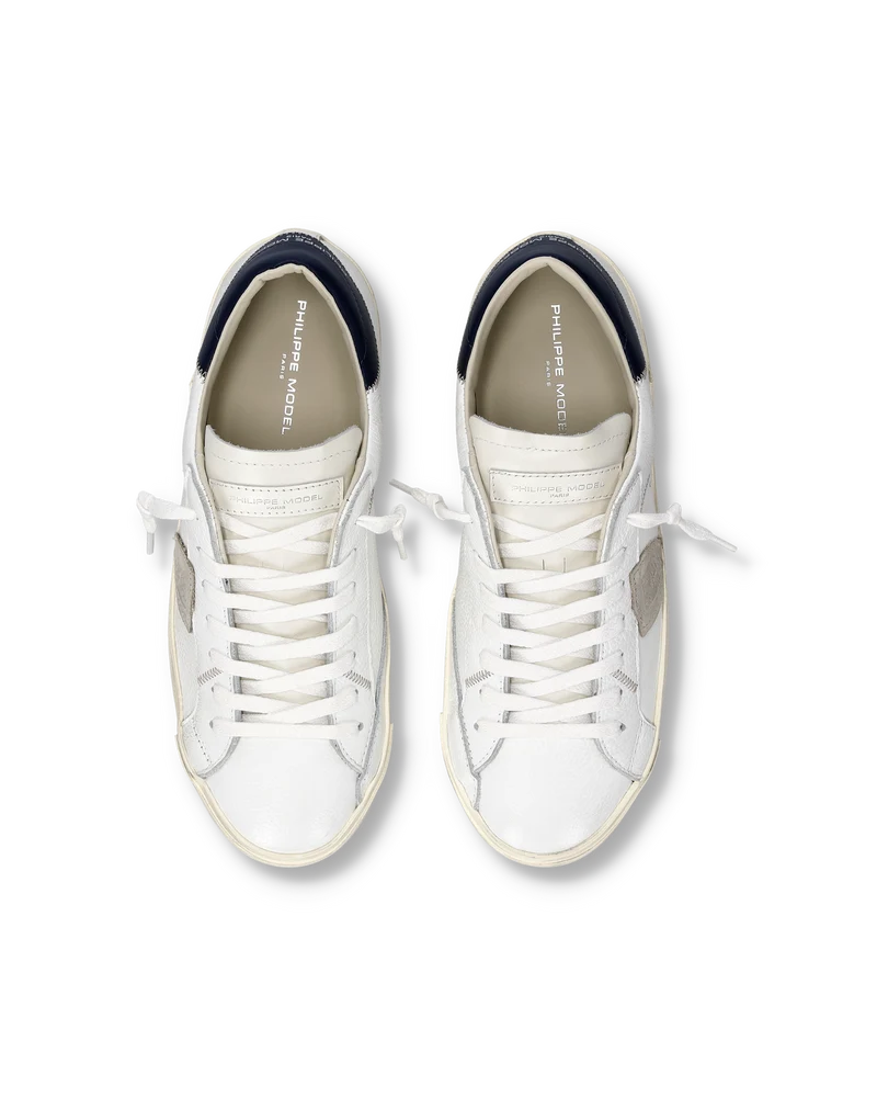 Sneakers Prsx Men, White Ocean Blue