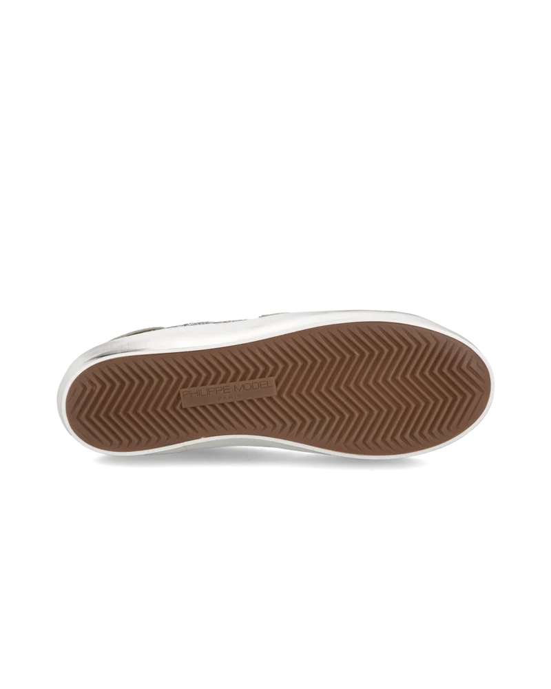 Sneakers Prsx Junior, Silver Neon