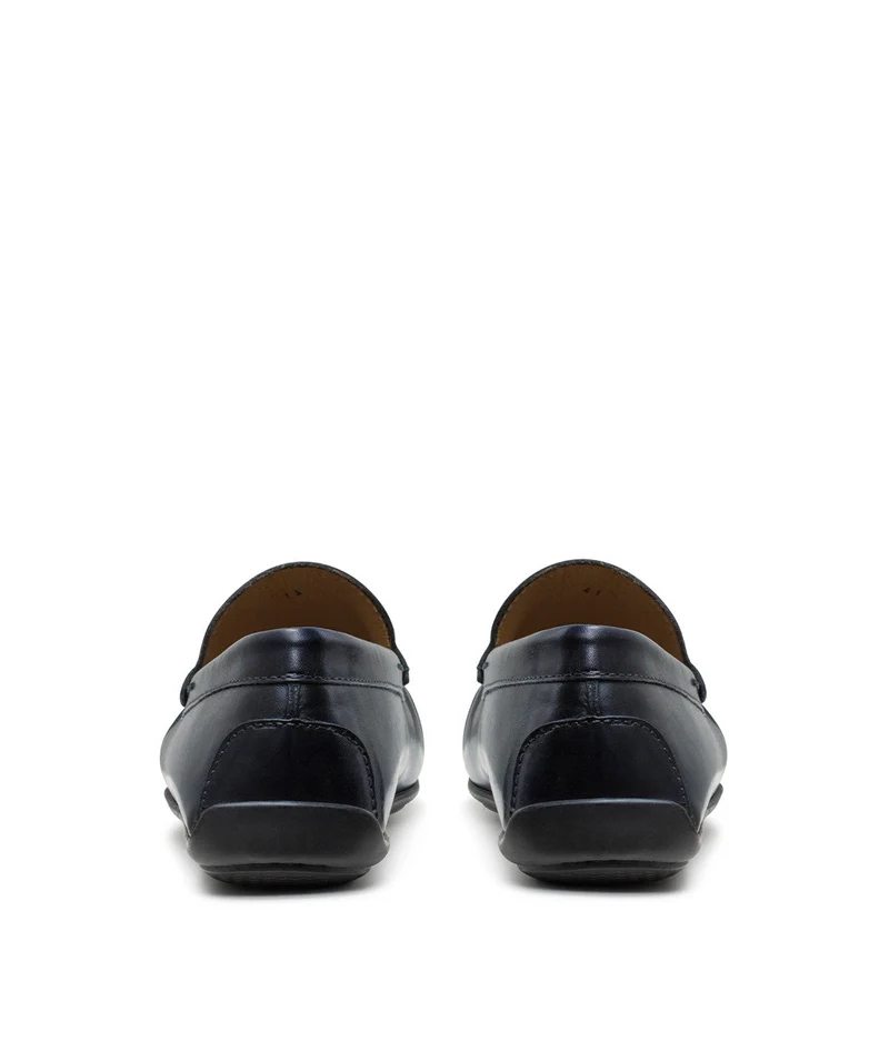 Mocassin LUCA Bleu Patiné