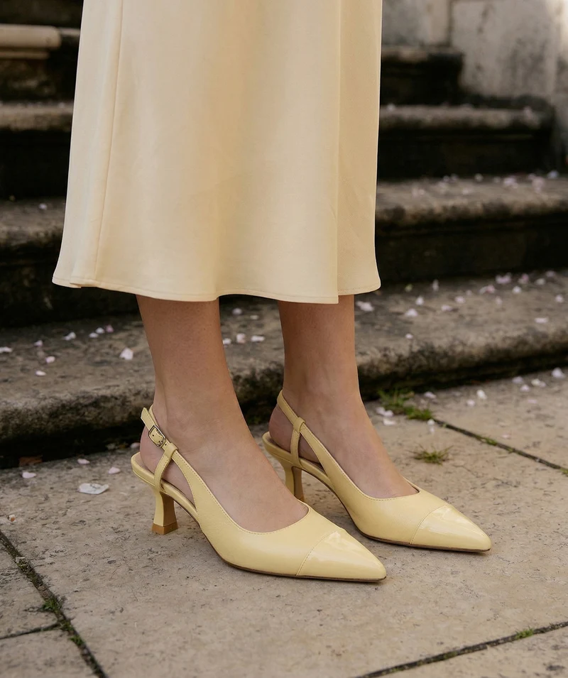 Escarpins CAPRI Jaune Citrine
