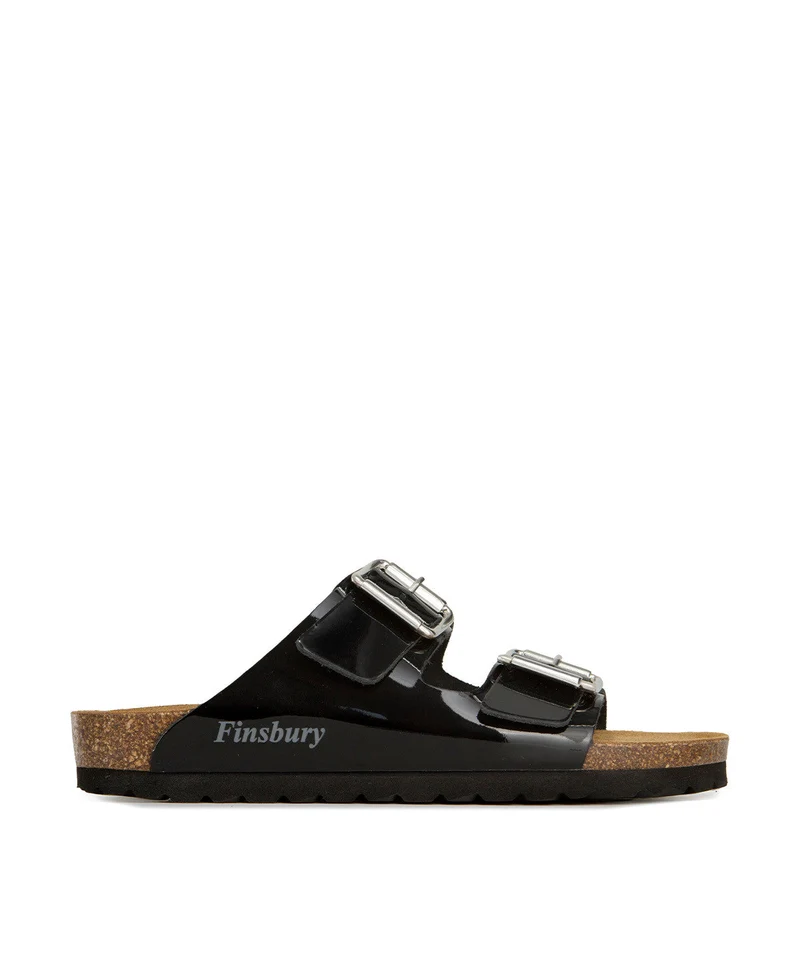 Sandales Aurélie Vernis Noir