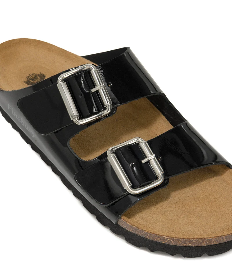 Sandales Aurélie Vernis Noir