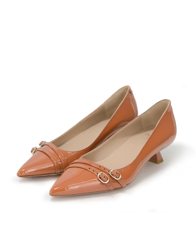 Escarpins NOEMIE Cognac