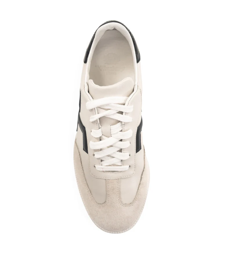 Sneakers MATHILDE Créme et Noir