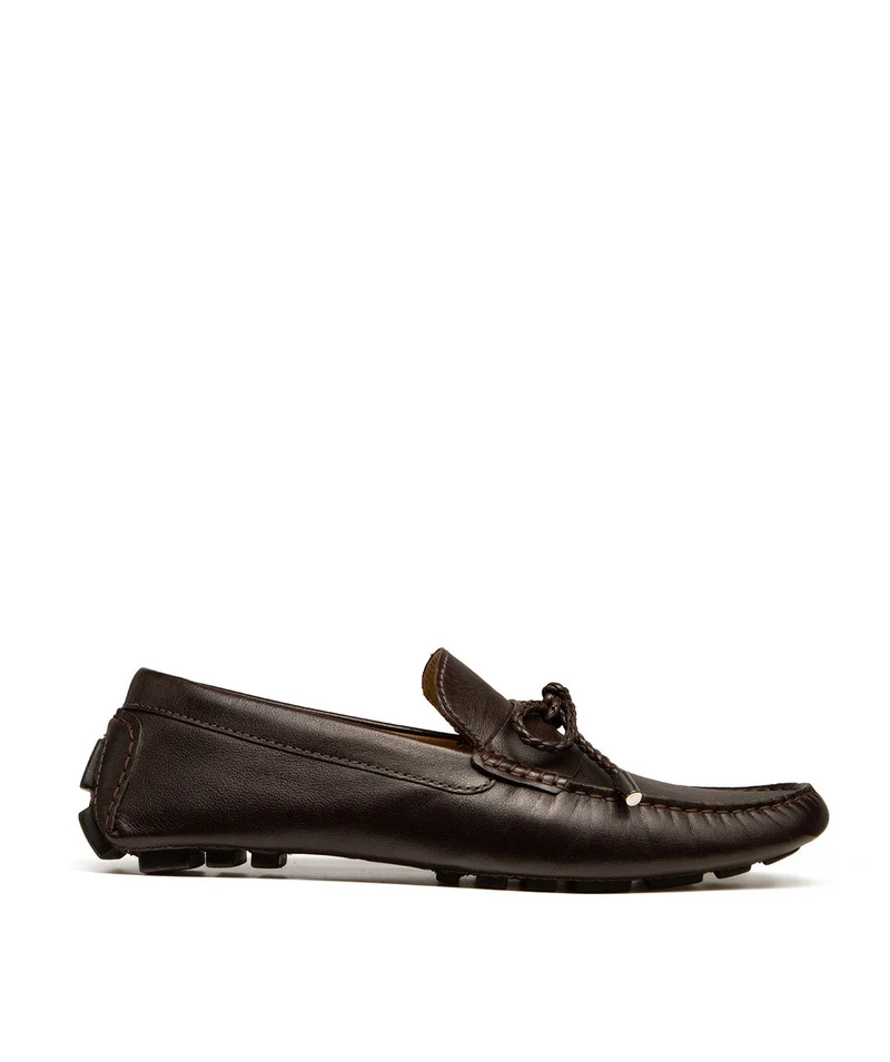 Mocassin MARBELLA Grainé Marron