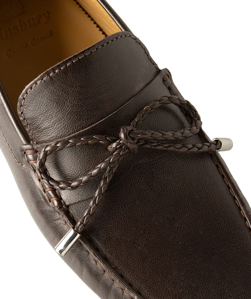Mocassin MARBELLA Grainé Marron