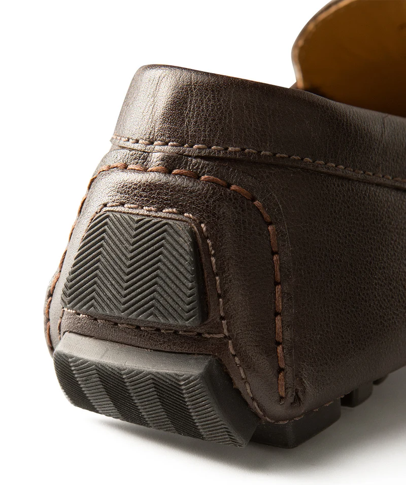 Mocassin MARBELLA Grainé Marron