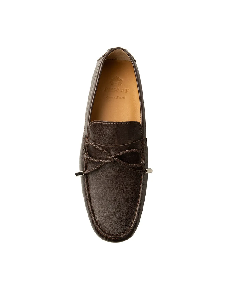 Mocassin MARBELLA Grainé Marron