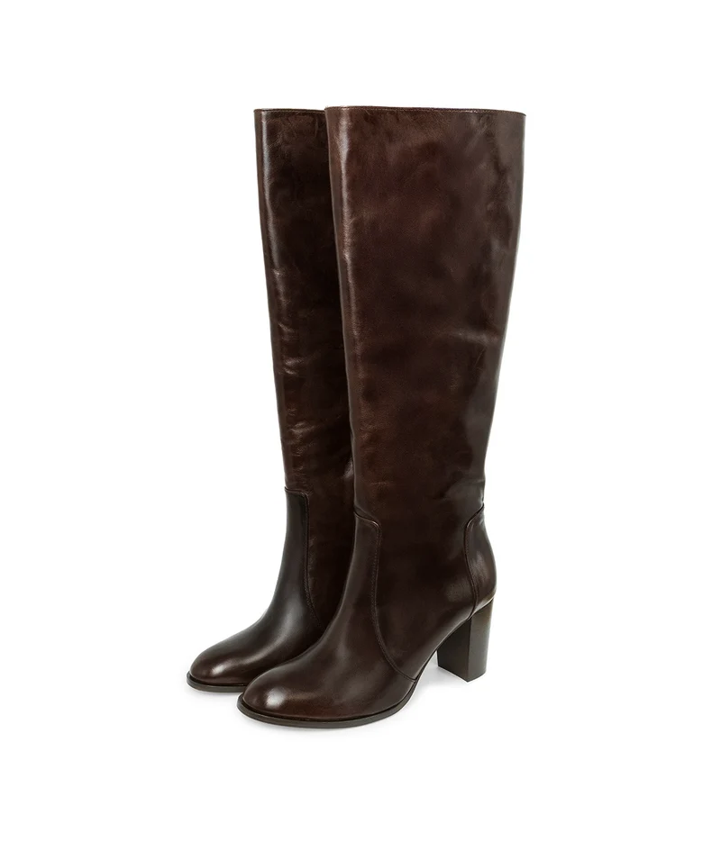Bottes ADRIANA Brun Foncé