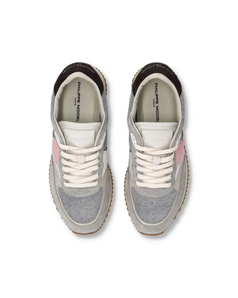 Sneakers Blville Women, Silver Grey