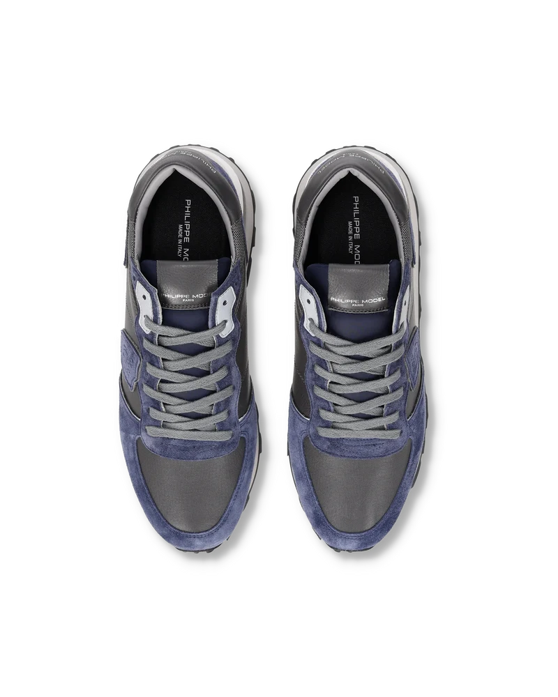 Sneakers Tropez Haute Running Men, Blue Grey