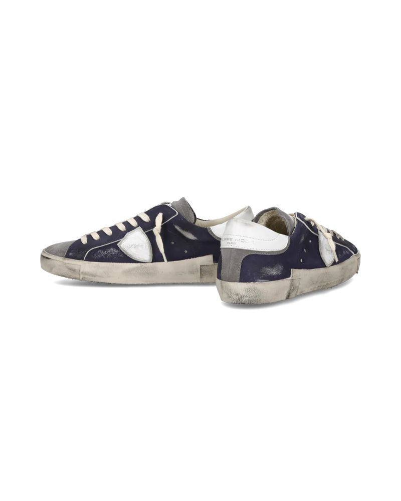 Sneakers Prsx Tennis Men, Blue Grey