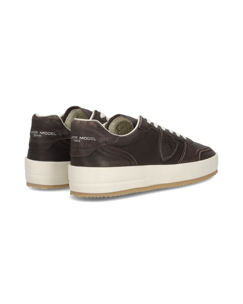 Sneakers Nice Tennis Men, Brown