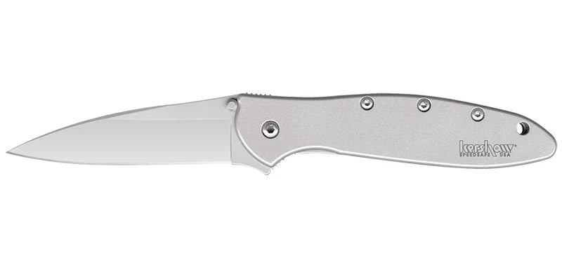 Couteau pliant Kershaw Leek sheepfoot 1660 acier 14C28N lame 76 mm