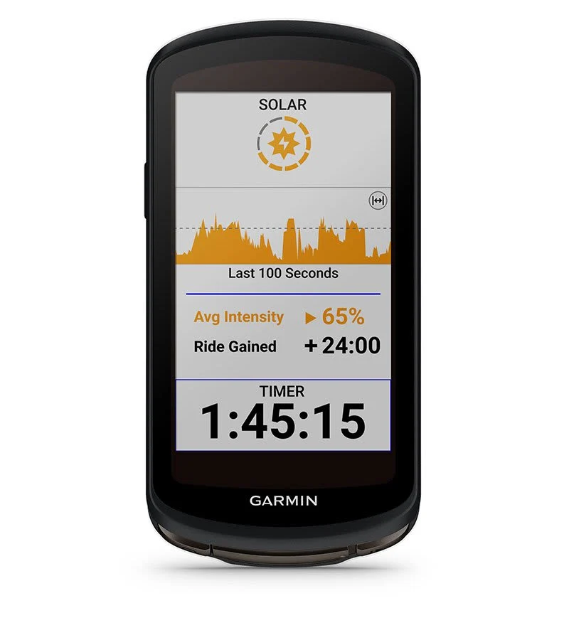Ordinateur GPS de vélo Garmin Edge 1040 Solar