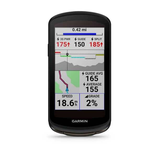 Ordinateur GPS de vélo Garmin Edge 1040 Solar