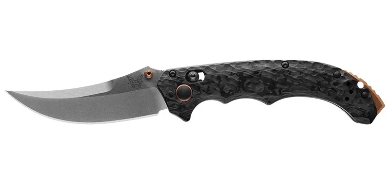 Couteau pliant Benchmade Mini Bedlam 865-02 acier CPM S90V lame 88 mm