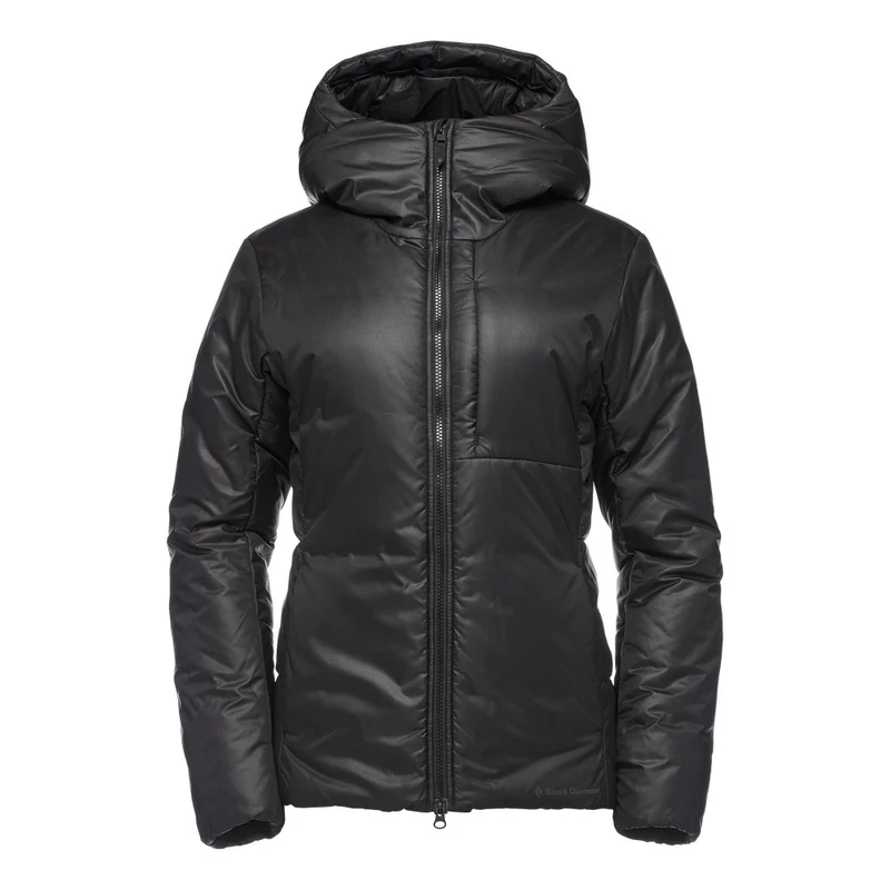 Manteau d'hiver Black Diamond Belay Parka - Noir (femmes)