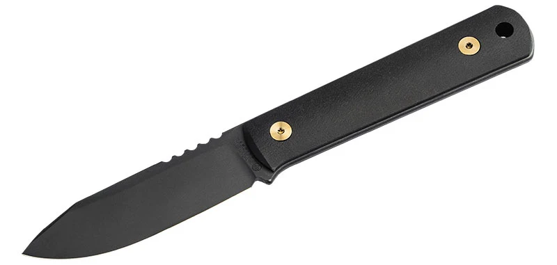 Couteau à lame fixe Boker BFF Packlite Allblack Stargaze acier CPM MagnaCut lame 65 mm