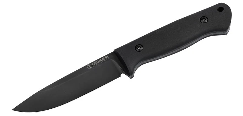Couteau à lame fixe Boker DBK Bushfriend 2000 Allblack acier 80CrV2 lame 110 mm