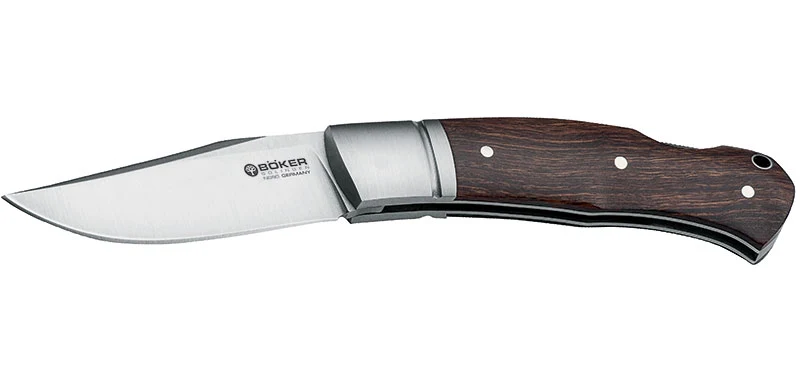 Couteau pliant Boker Desert Ironwood acier N690 lame 75 mm lame drop point