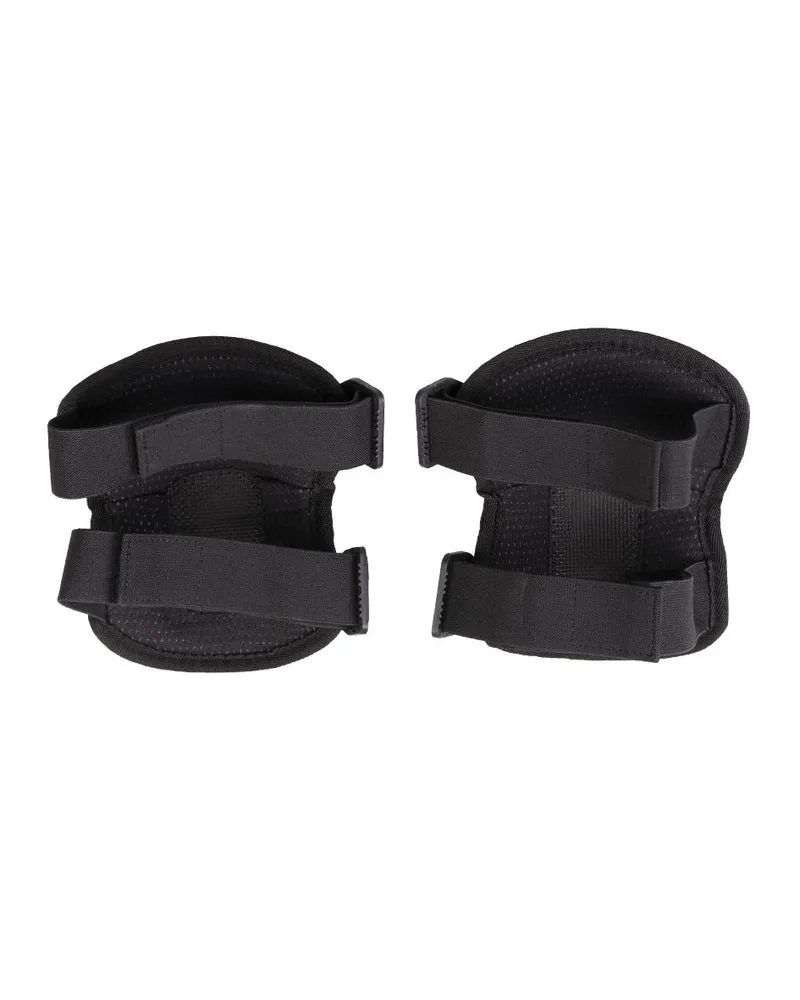 Genouillères Mil-Tec Protect en polyester, coque thermoplastique et attache rapide