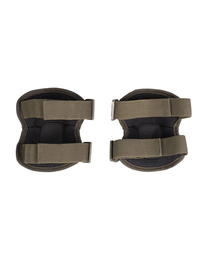 Genouillères Mil-Tec Protect en polyester, coque thermoplastique et attache rapide