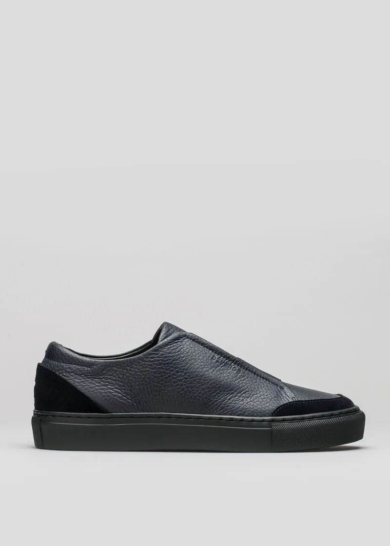 Deep Blue Grain Leather