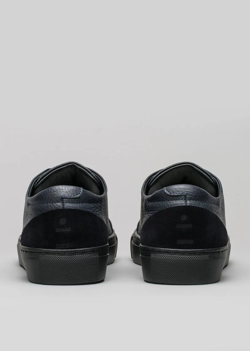 Deep Blue Grain Leather