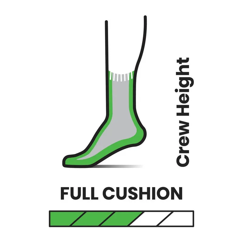 Bas Smartwool Hike Full Cushion Margarita Crew (juniors)