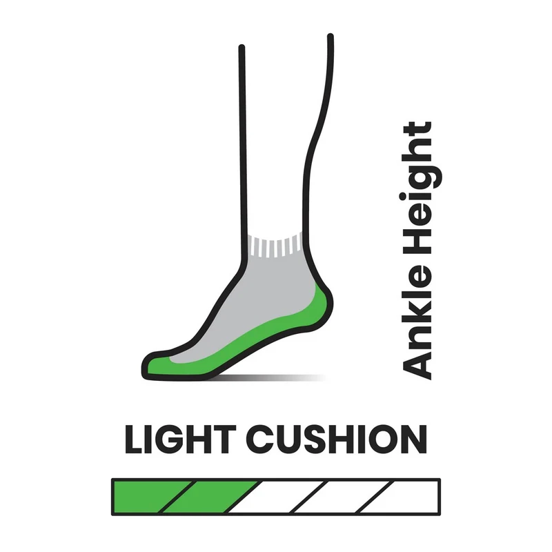 Bas Smartwool Hike Light Cushion Ankle (juniors)