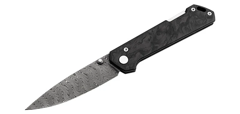 Couteau pliant Boker Damast Jahresmesser 2026 - Edition Limit e acier Damas lame 81 mm