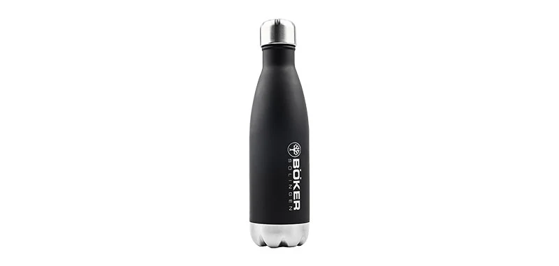 Bouteille isotherme Boker 500 ml en acier inoxydable à double paroi sous vide