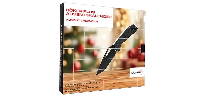 Couteau pliant Boker Plus Calendrier de l Avent 2026 EDK lame 78 mm