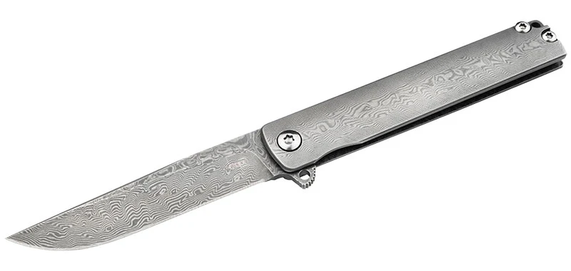 Couteau pliant Boker Plus Gemma Damast acier Damas lame 64 mm lame drop point