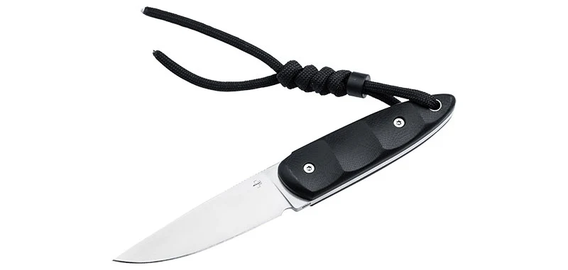 Couteau à lame fixe Boker Plus Pollywog acier Nitro-V lame 66 mm lame drop point