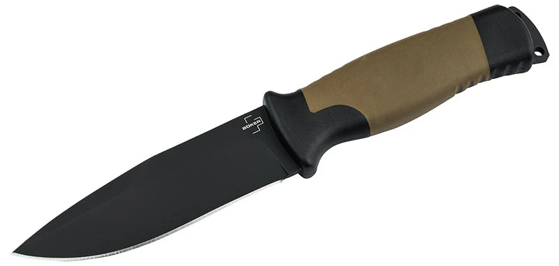Couteau à lame fixe Boker Plus Desertman acier Sandvik 12C27 lame 115 mm