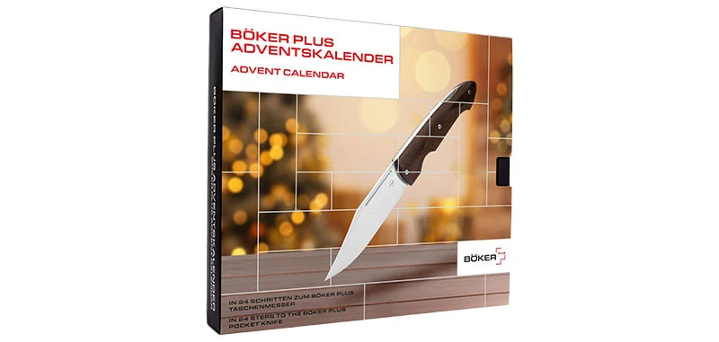 Couteau pliant Boker Plus Calendrier de l Avent 2026 Gent lame clip point