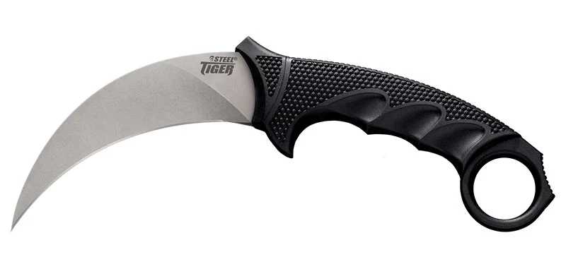 Karambit Cold Steel Steel Tiger acier AUS8 lame 121 mm lame karambit