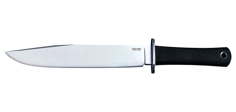 Couteau à lame fixe Cold Steel Trail Master San Mai acier VG1 San Mai III lame 241 mm