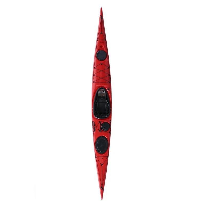 Kayak de mer Boréal Design Baffin T2 Skeg - Rouge/Blanc