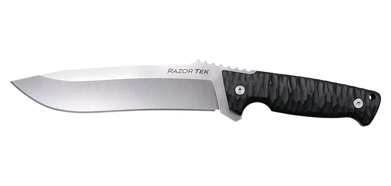 Couteau à lame fixe Cold Steel Razor Tek 166 mm acier 4116SS lame 166 mm