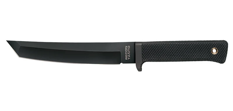 Couteau à lame fixe Cold Steel Recon Tanto acier SK-5 lame 178 mm