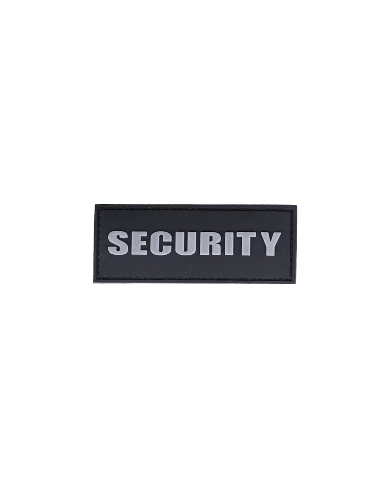 Morale patch Security Mil-Tec en PVC 8,6 x 3,3 cm à inscription fluorescente