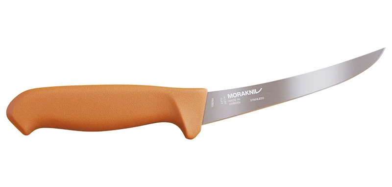 Couteau à désosser Morakniv Hunting Curved Boning lame courbe flexible 132 mm inoxydable